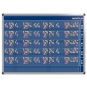 Personal-Raum-Plan,  8 Stunden, 73 Spalten, 103x157 cm, 